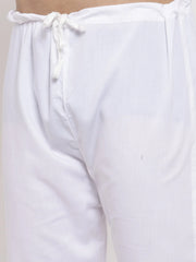 Men's Brown Cotton Solid Kurta Payjama Sets