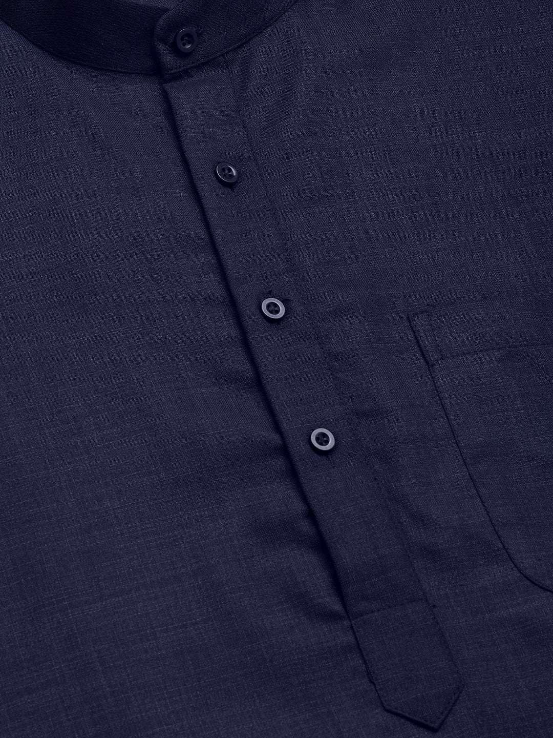 Navy Cotton Men's Kurta - Shop Indian Kurta for Men