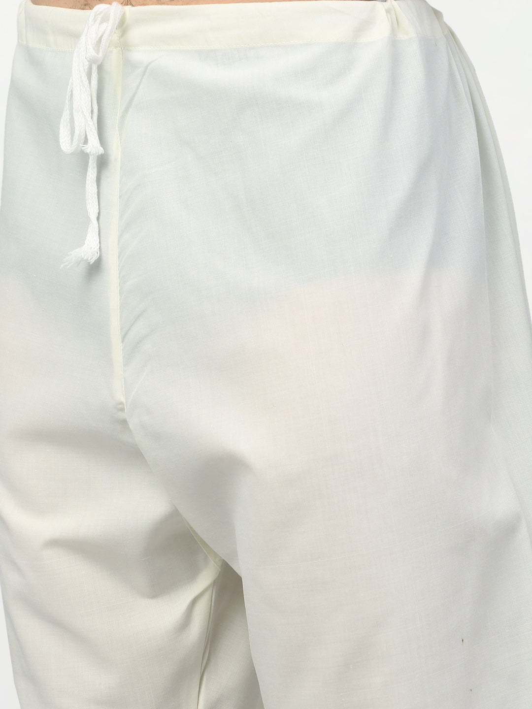 Olive Printed Cotton Kurta Pajama Set for Men | Ethnic Wear