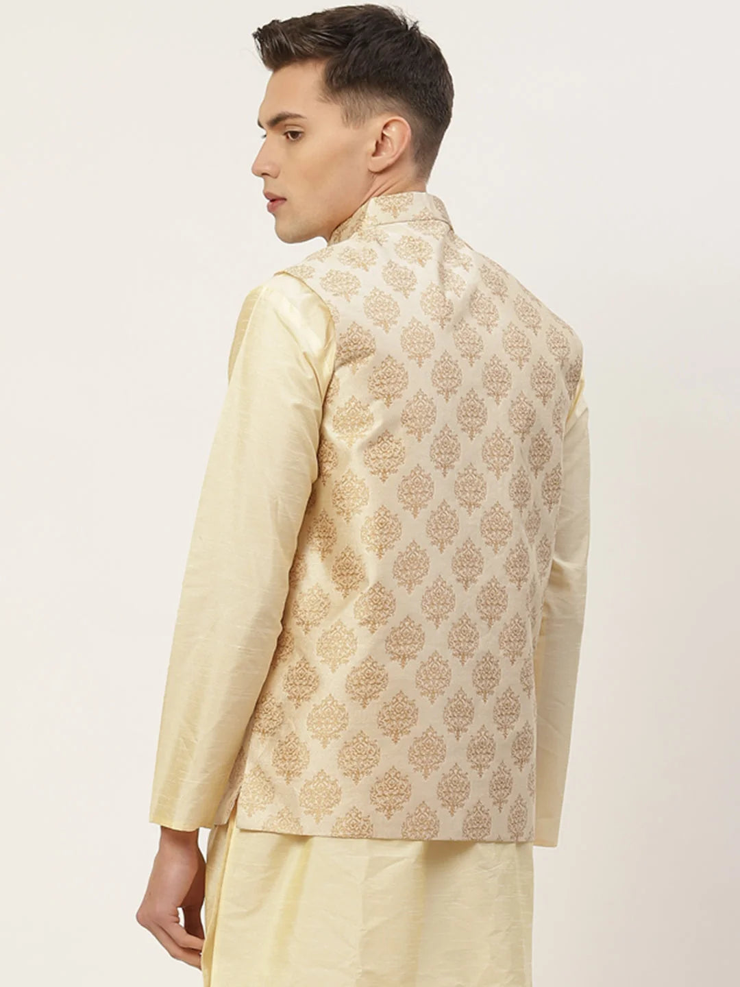 Cream Nehru Jacket | Indian Nehru Jackets for Weddings