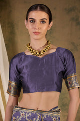 Womens Fashion Ethnic Lavender Color Sarees-MLSHWSA1329LVR0ONE