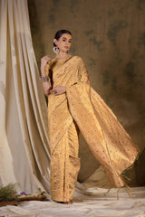 Womens Fashion Ethnic Beige Color Sarees-MLSHWSA1334BEI0ONE