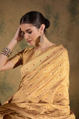 Womens Fashion Ethnic Beige Color Sarees-MLSHWSA1334BEI0ONE