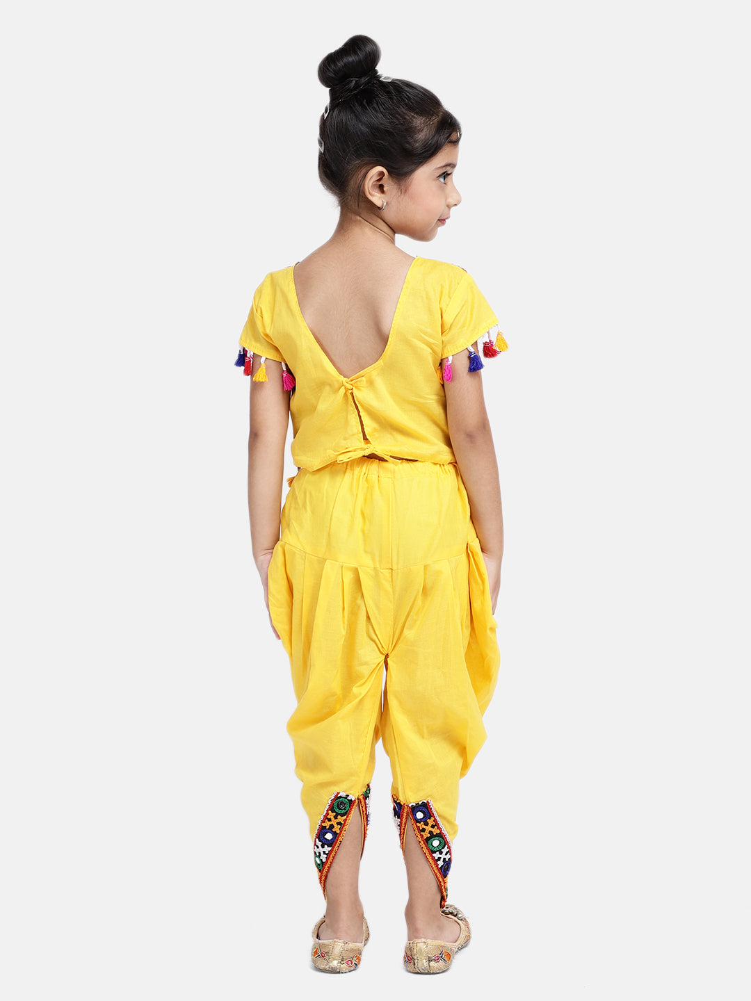 Cotton Ethnic Suit Set for Kids - Yellow | NV19TD01YL | DesiQlo