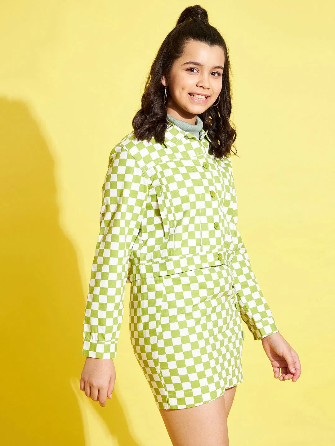 Girls Printed Crop Jacket - Kids Clothing & Flower Girl Dresses