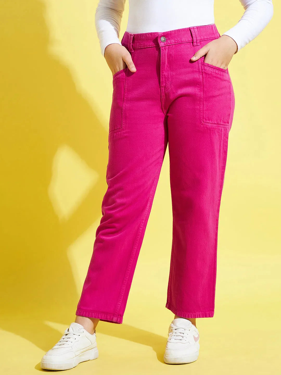 Girls Fuchsia Jeans - Cute Kids Clothing & Girls Jeans