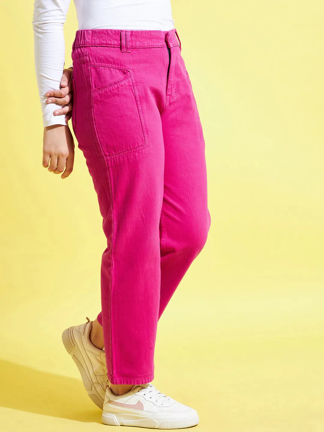 Girls Fuchsia Jeans - Cute Kids Clothing & Girls Jeans