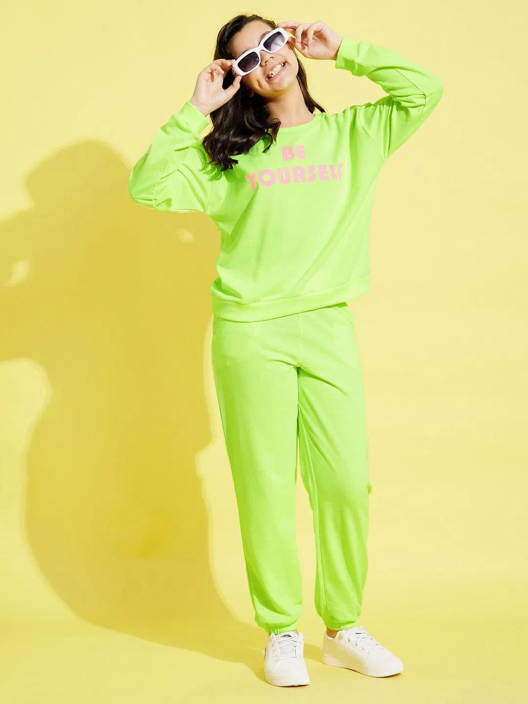 Neon Green Joggers | Girls' Activewear & Gym Clothes for Women