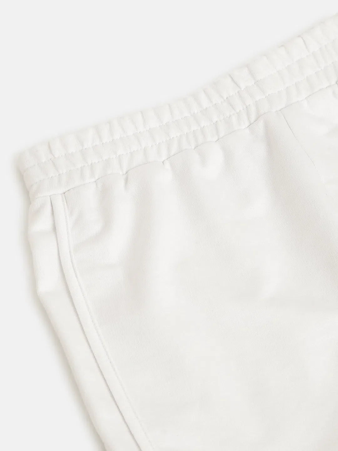 Girls White Terry Shorts | Comfortable Kids Clothing