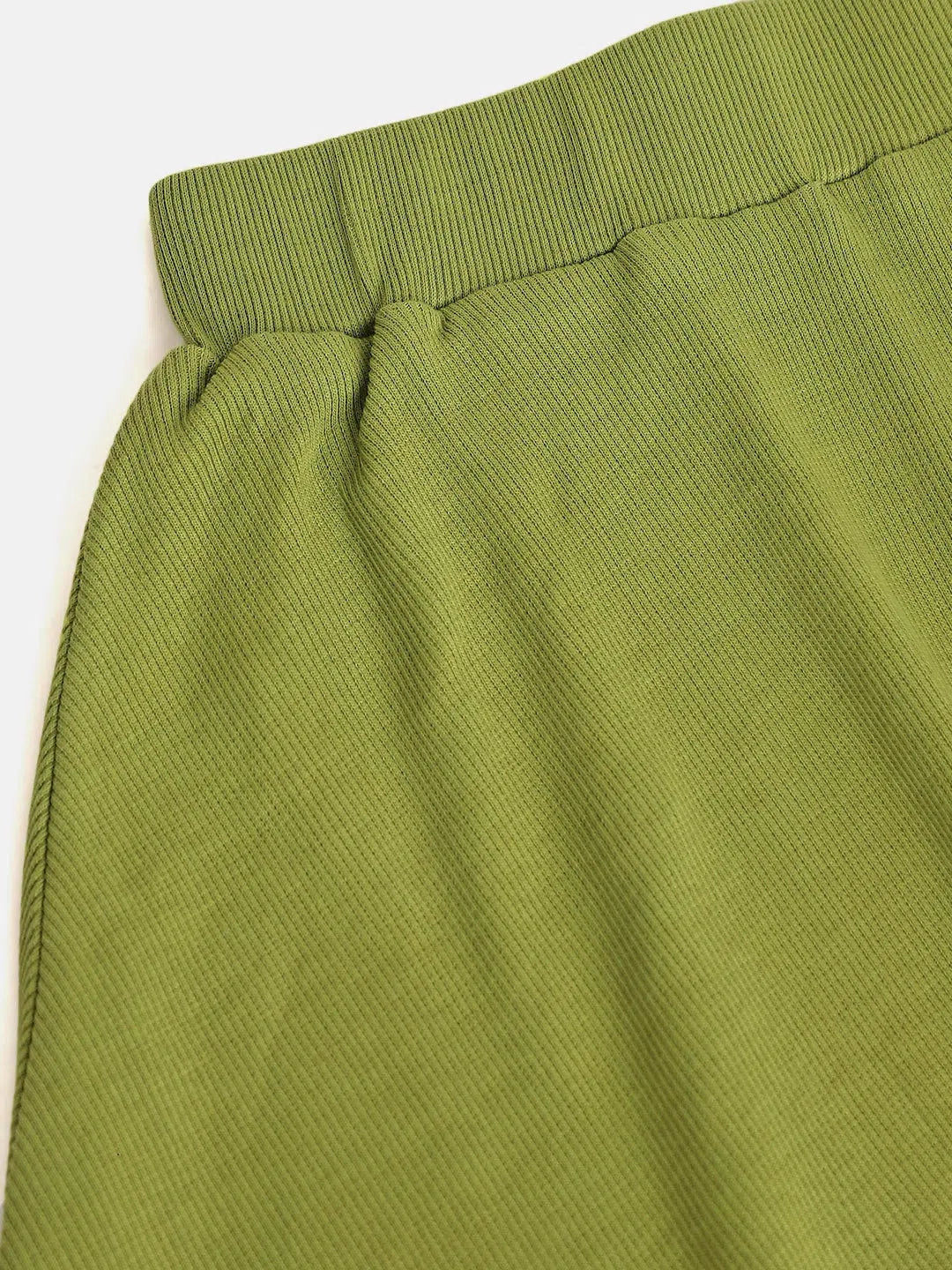 Girls Green Skater Skirt | Cute Kids Dresses & Rib Fabric