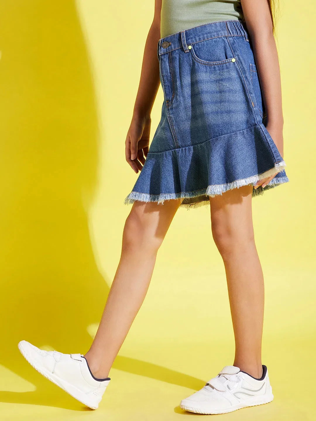 Girls Blue Denim Mini Skirt | Kids Clothing & Girls Jeans