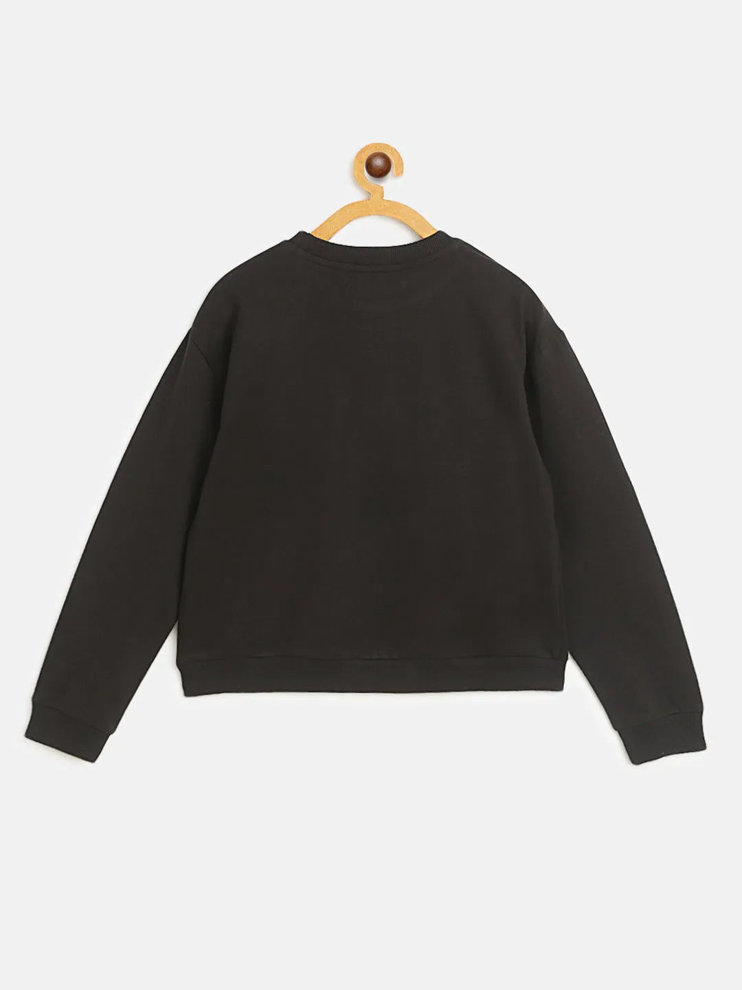 Girls Black 'SO GOLDEN' Sweatshirt | Kids Clothing Online