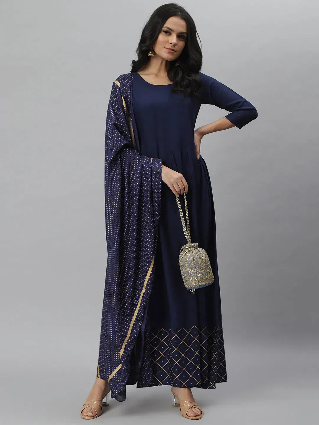 Rayon Kurta Set with Dupatta | Women's Designer Kurta Sets