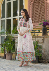 Women Offwhite Print Longdress & Dupatta-P1029D_OFFWHITE_OF_ON