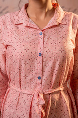 Pinkline Story Shirt Dress
