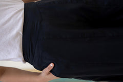 Women Black Viscose Solid Flared Palazzo-P1292BLACK_ON