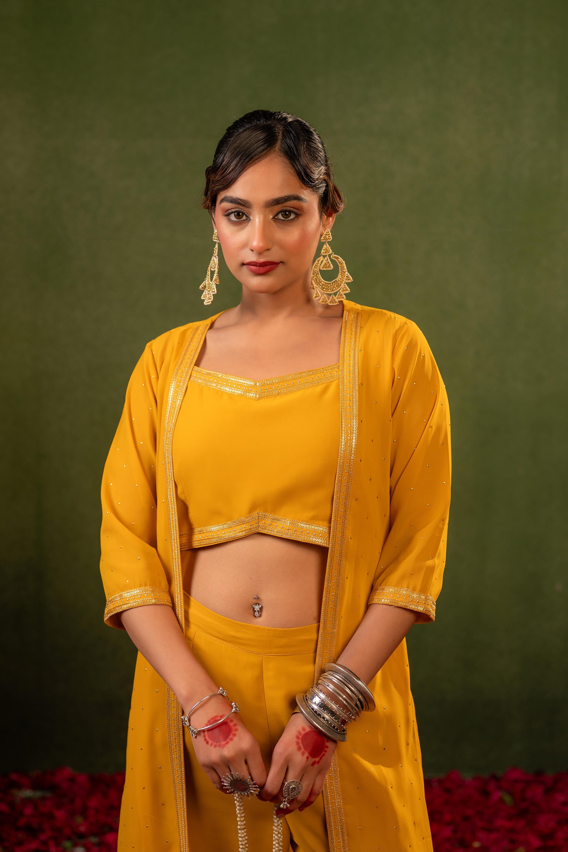 Mustard Aura  Co-Ord Set