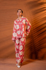 Women’s Relaxed Fit Floral Printed Co-ord Set