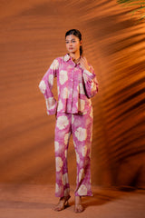 Women’s Relaxed Fit Floral Printed Co-ord Set