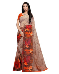 Georgette No Type Regular Saree-PC1071