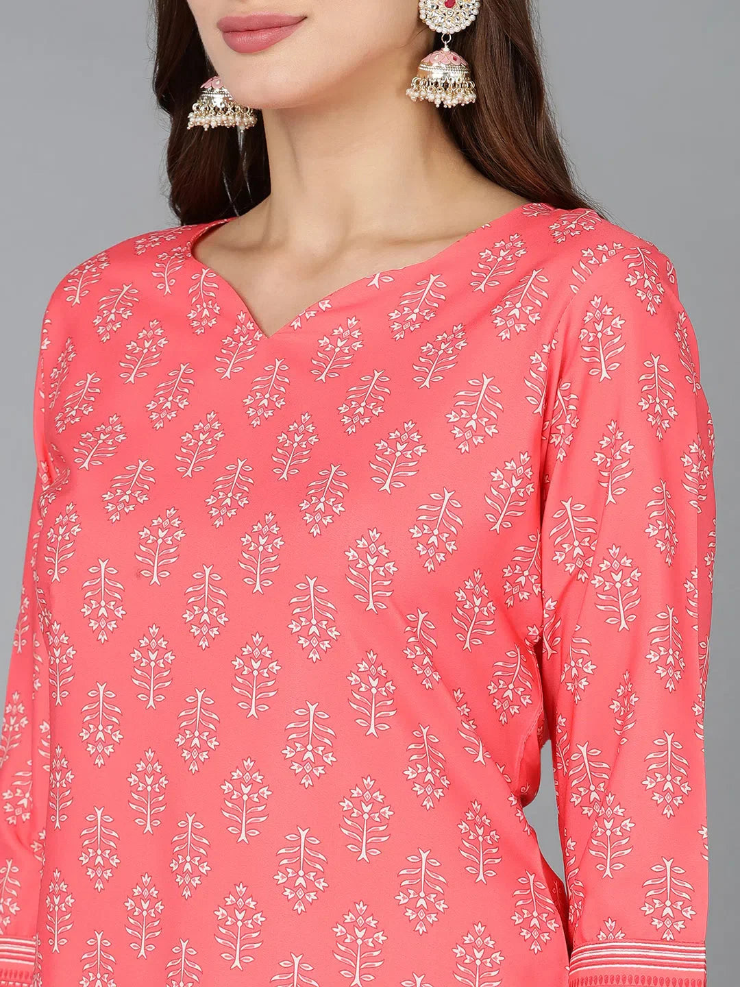 Ethnic Printed Kurta Set for Women | Designer Kurta Sets