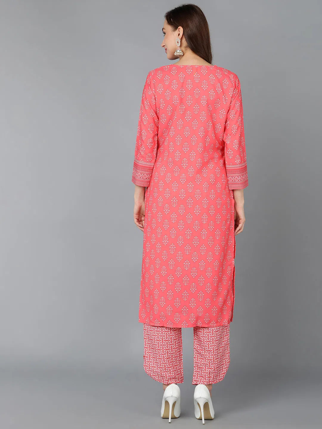 Ethnic Printed Kurta Set for Women | Designer Kurta Sets