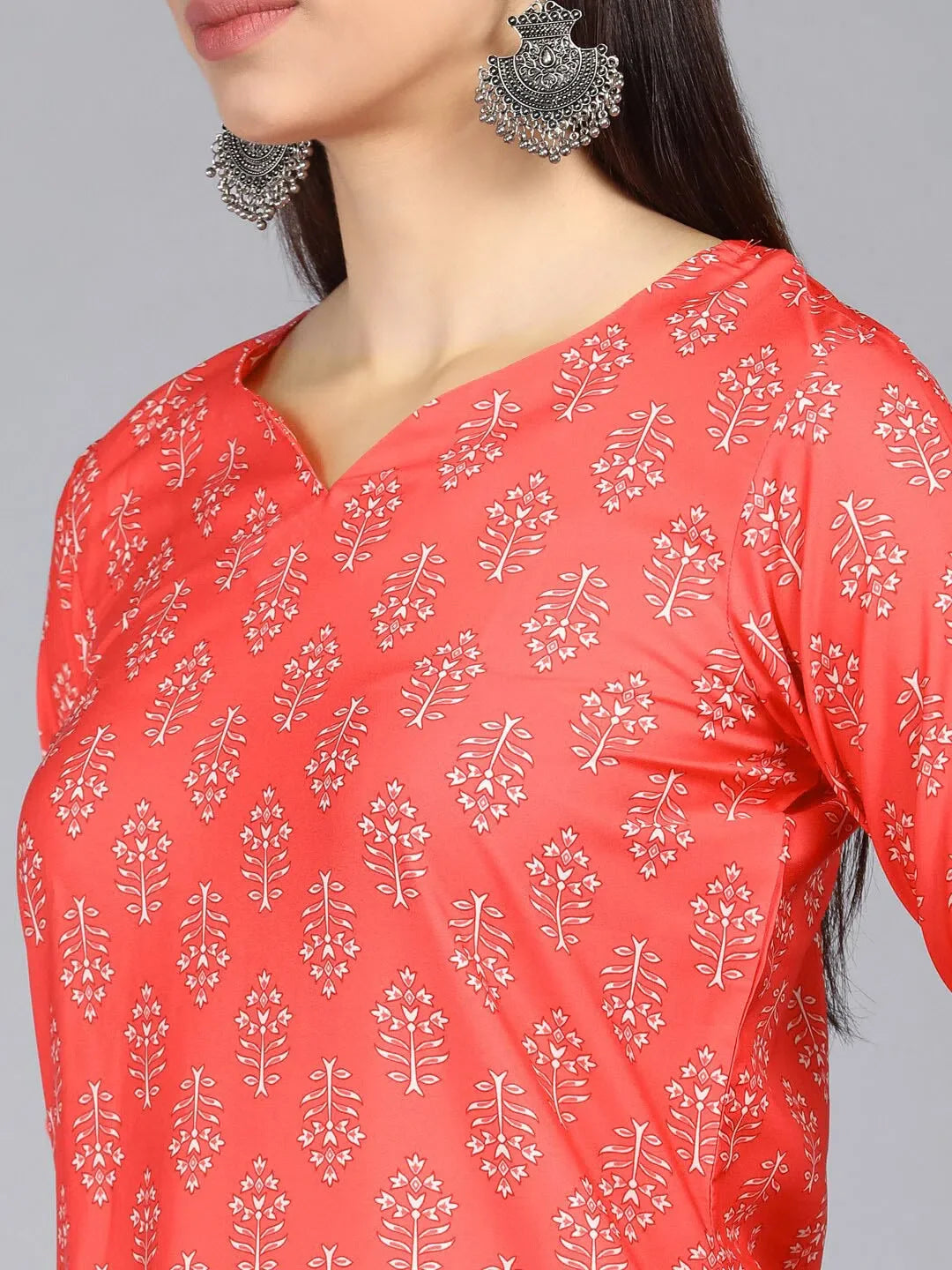 Shop Polyester Printed Women's Kurta Sets | Indian Kurta Sets