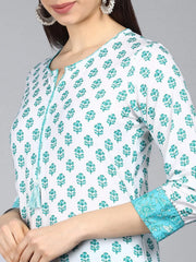 Poly Crepe Printed Kurta Pant Dupatta-PKSKD1028E