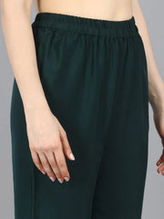 Poly Silk Solid Kurta Pant Dupatta-PKSKD1118