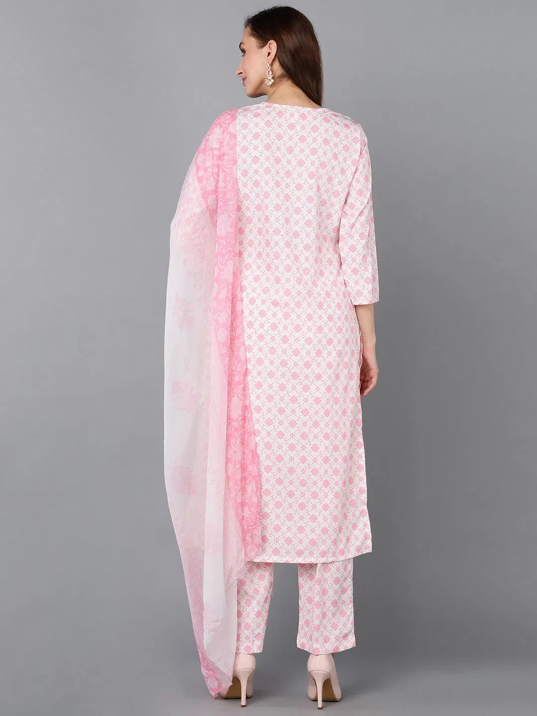 Printed Women's Kurta Trouser Set | Designer Kurta Sets