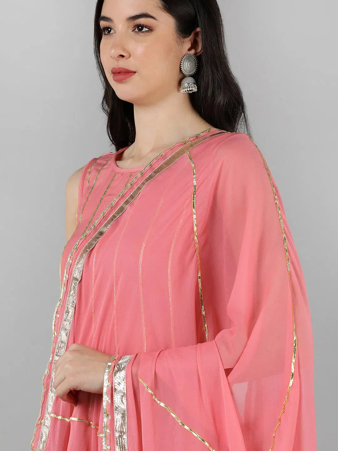 Pink Kurta Set with Dupatta - Stylish Women's Kurta Sets