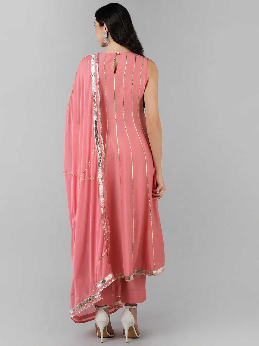 Pink Kurta Set with Dupatta - Stylish Women's Kurta Sets