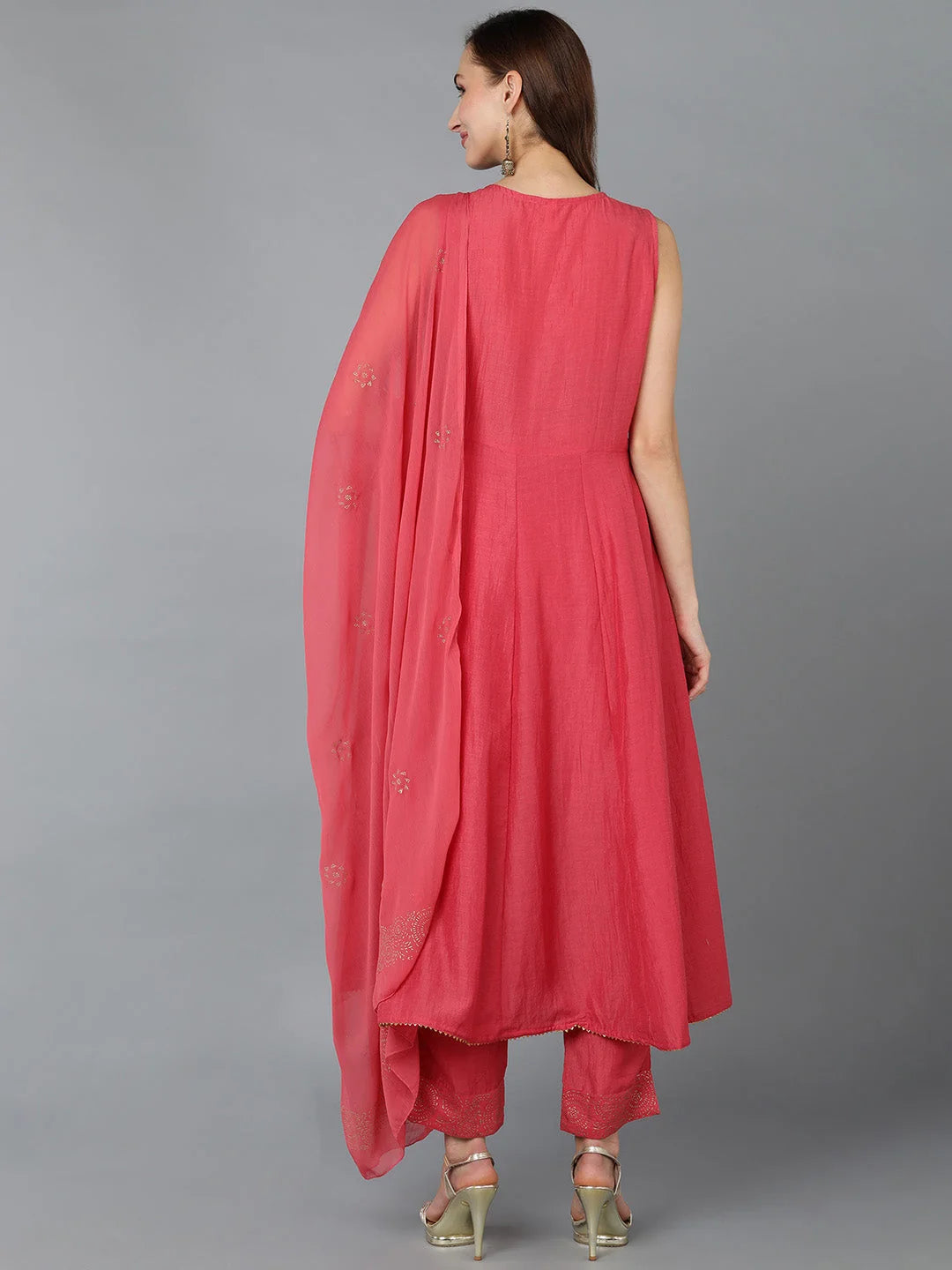 Poly Silk Solid Kurta Set | Elegant Ethnic Lehenga Collection
