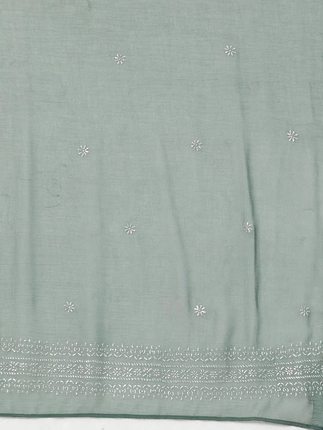 Teal Ethnic Motifs Kurta Set with Dupatta - Women's Kurta Sets