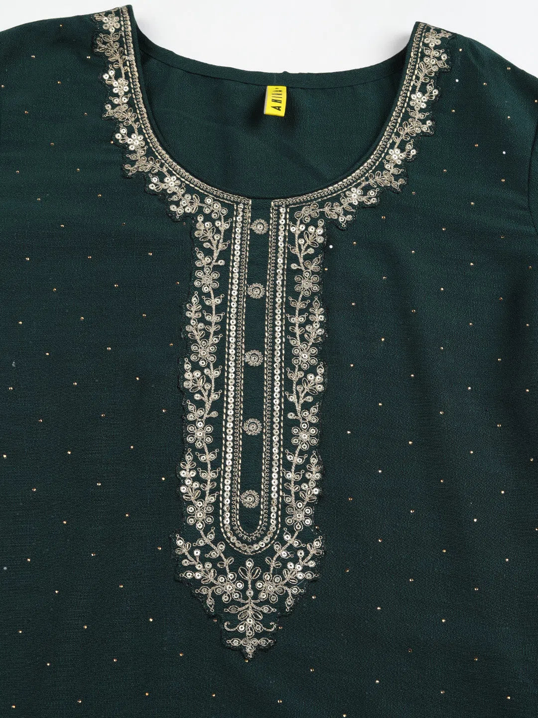 Women's Silk Blend Embroidered Kurta Trouser | Designer Kurta