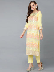 Women Poly Chanderi Woven Design Abstract-PKSKD1763