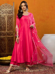 Cotton Solid Pink Indian Ethnic