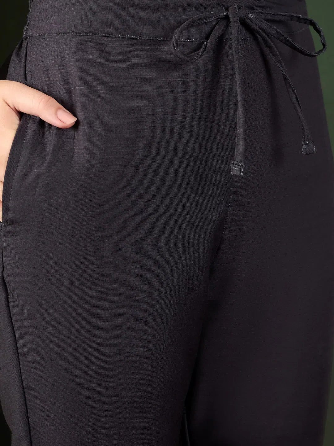 Black Floral Kurta Set with Dupatta | Women's Indian Kurta Sets