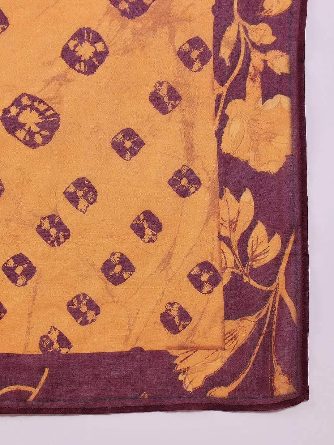 Yellow Floral Kurta Set with Dupatta | Women's Designer Kurta