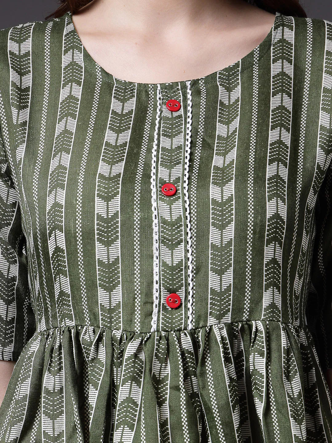 Women's Cotton Blend Maxi Dress | Indian Dresses Online