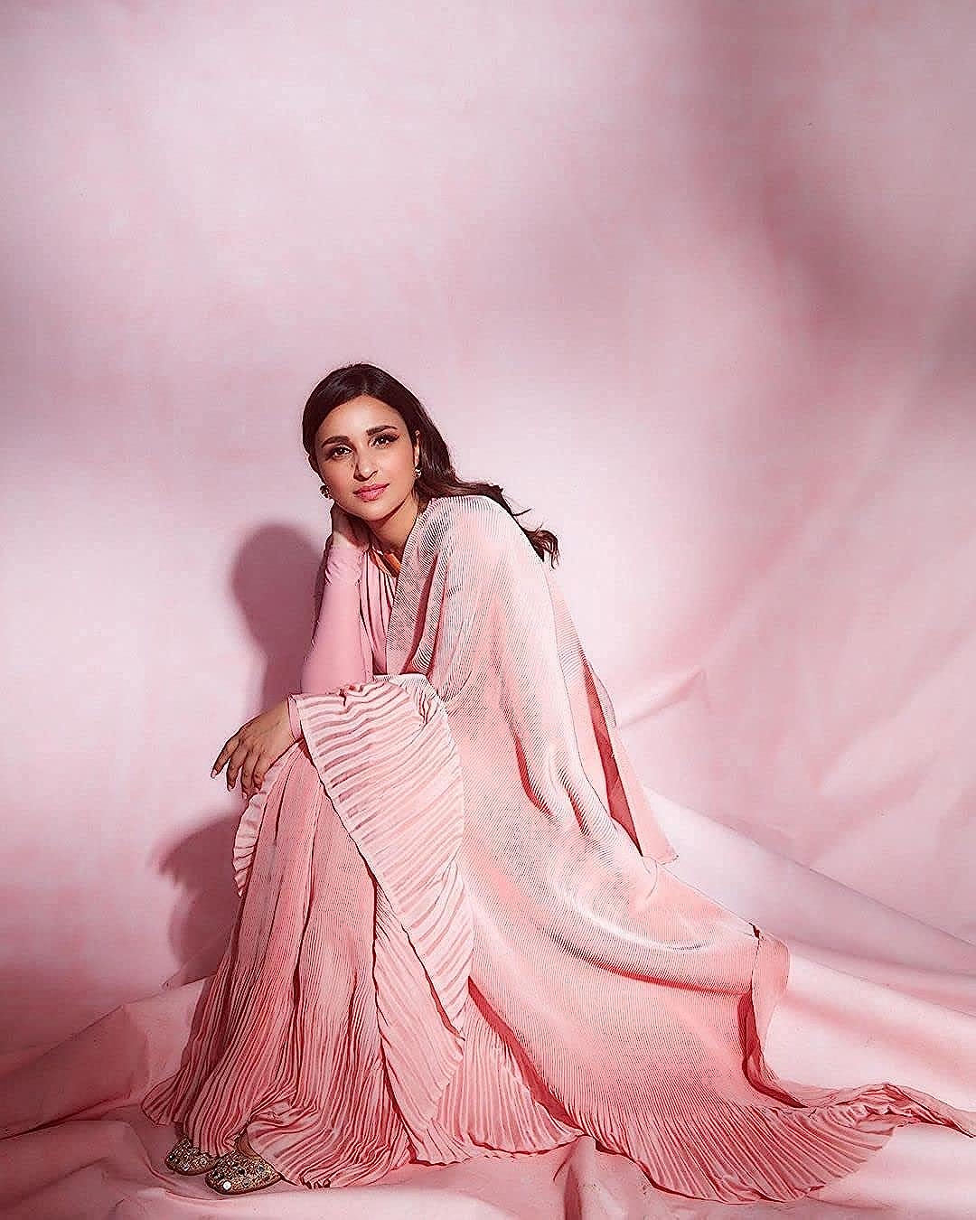 Chiffon Saree for Women - Pink | MLWSHSA9165LPK | DesiQlo