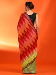 Women's Dola Metallic Printed Designer Saree With Blouse Piece-DOLA202A