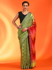 Women's Dola Metallic Printed Designer Saree With Blouse Piece-DOLA202A