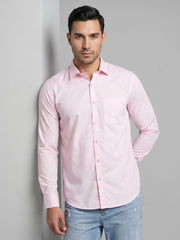 Cotton Solid Casual Shirt for Mens. ( RDSH 361Light-Pink )