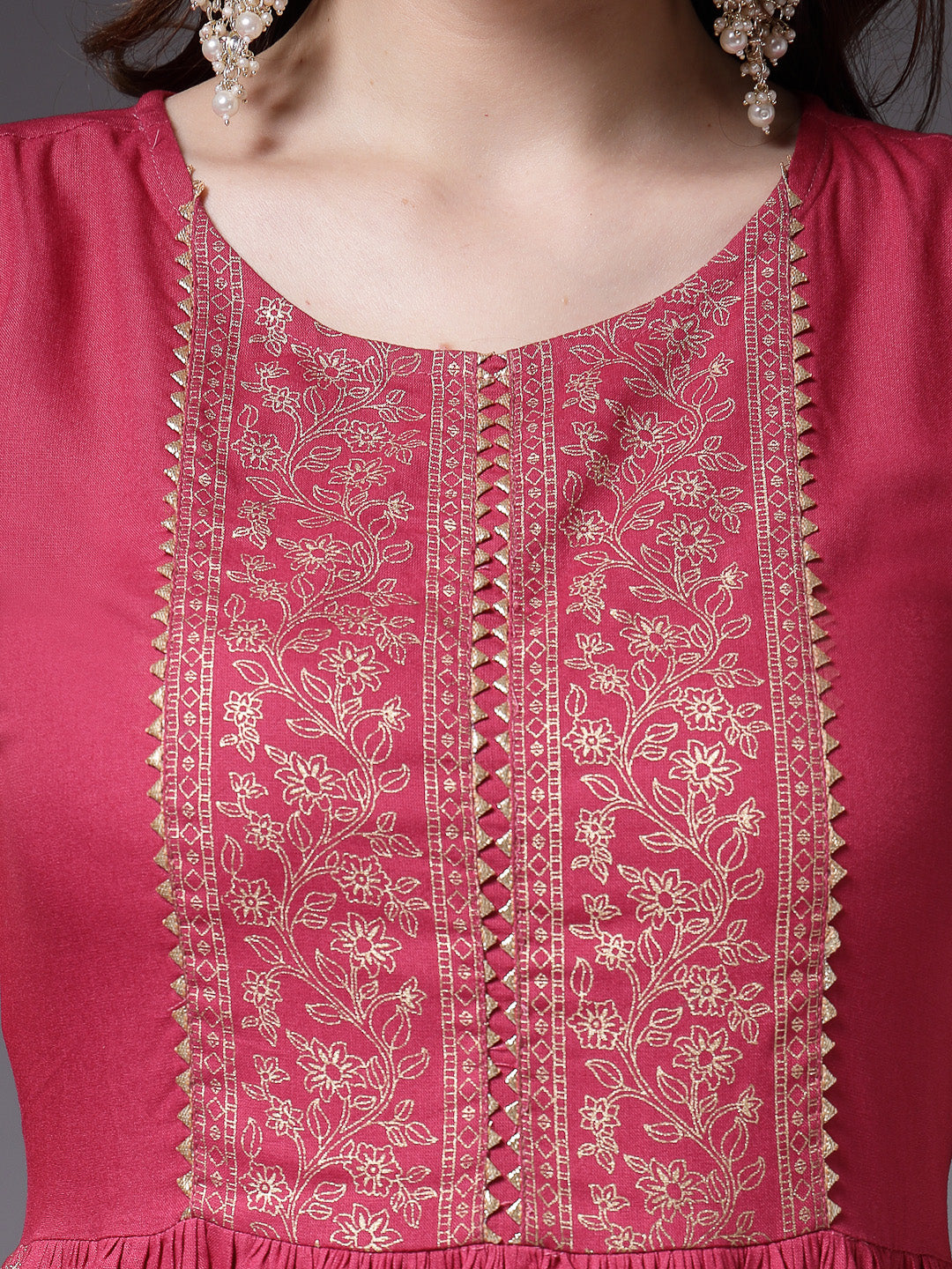 Women's Solid Rayon Naira Cut Kurta (ROSEGOOFI) | DesiQlo