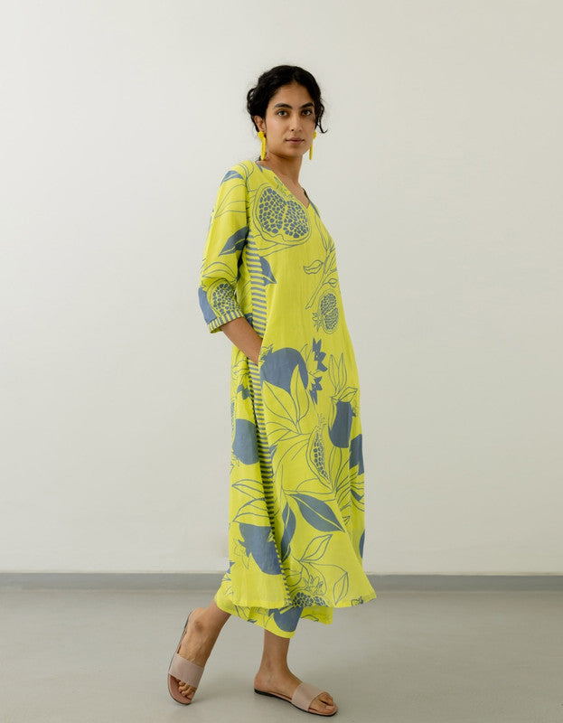 Women's Viscose Floral Printed Straight Kurta Set With Palazzo