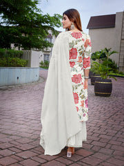Women's Viscose Embroidered Straight Kurta Pant With Dupatta-ME94-surbhimirrorprint