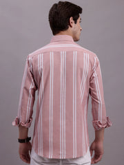 Men's Striped Casual Shirt-SF-890Q