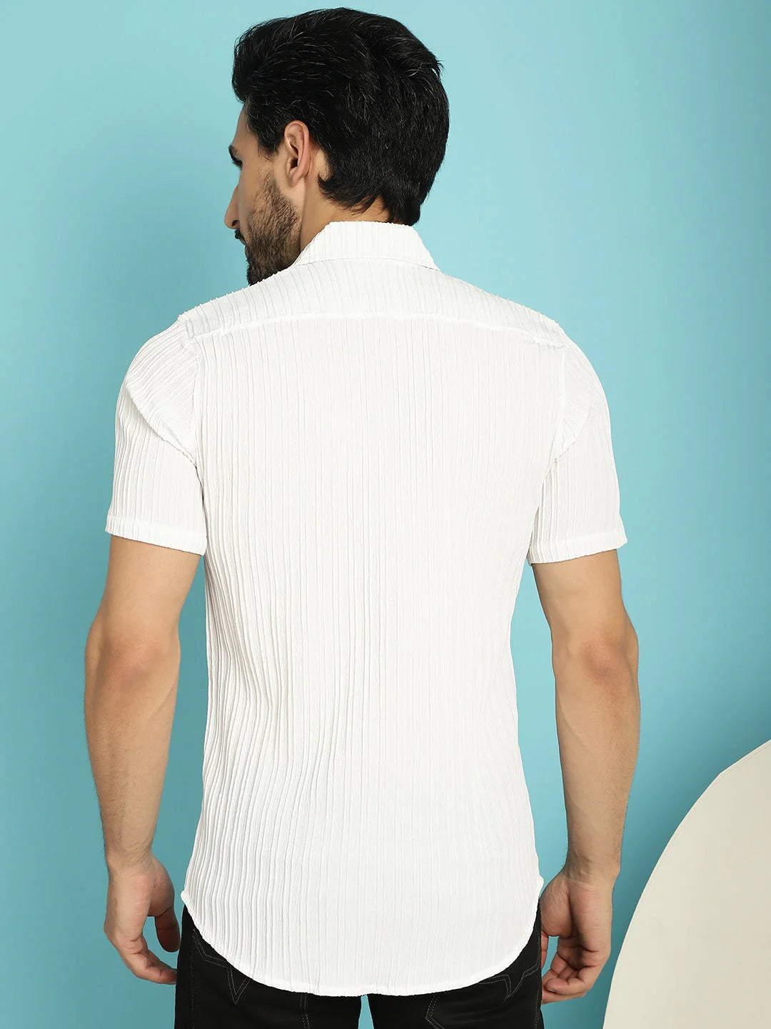 Striped Casual Mens Shirt - Stylish Cotton Shirt - On Sale Now!