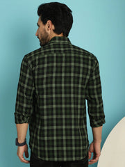 Checked Casual Shirt-SF-900